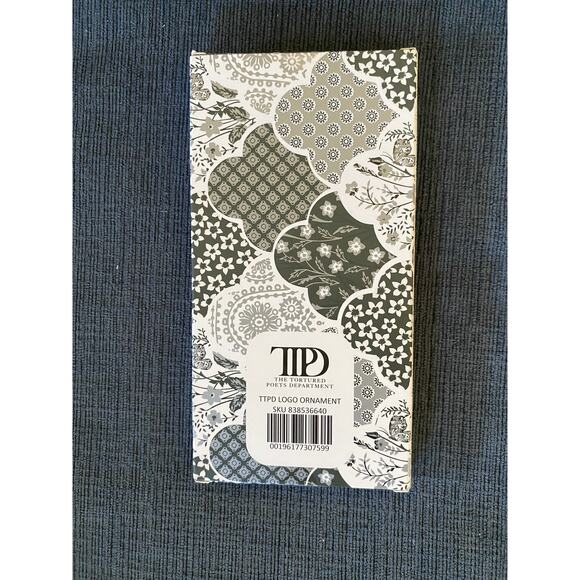 SHIPS IN 24 HRS Taylor Swift Tortured Poets TTPD Logo Ornament RARE SOLD OUT - Picture 3 of 4